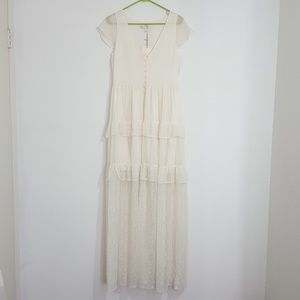 Lauren Conrad Whisper Maxi dress Prairie Lace